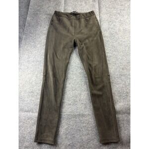 Sanctuary Anthropologie Faux Suede Runway High Rise Brown Size S Basic Career